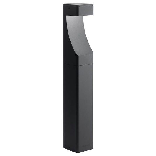 KICHLER 15848BKT Textured Bollard 12V LED Path Light Black