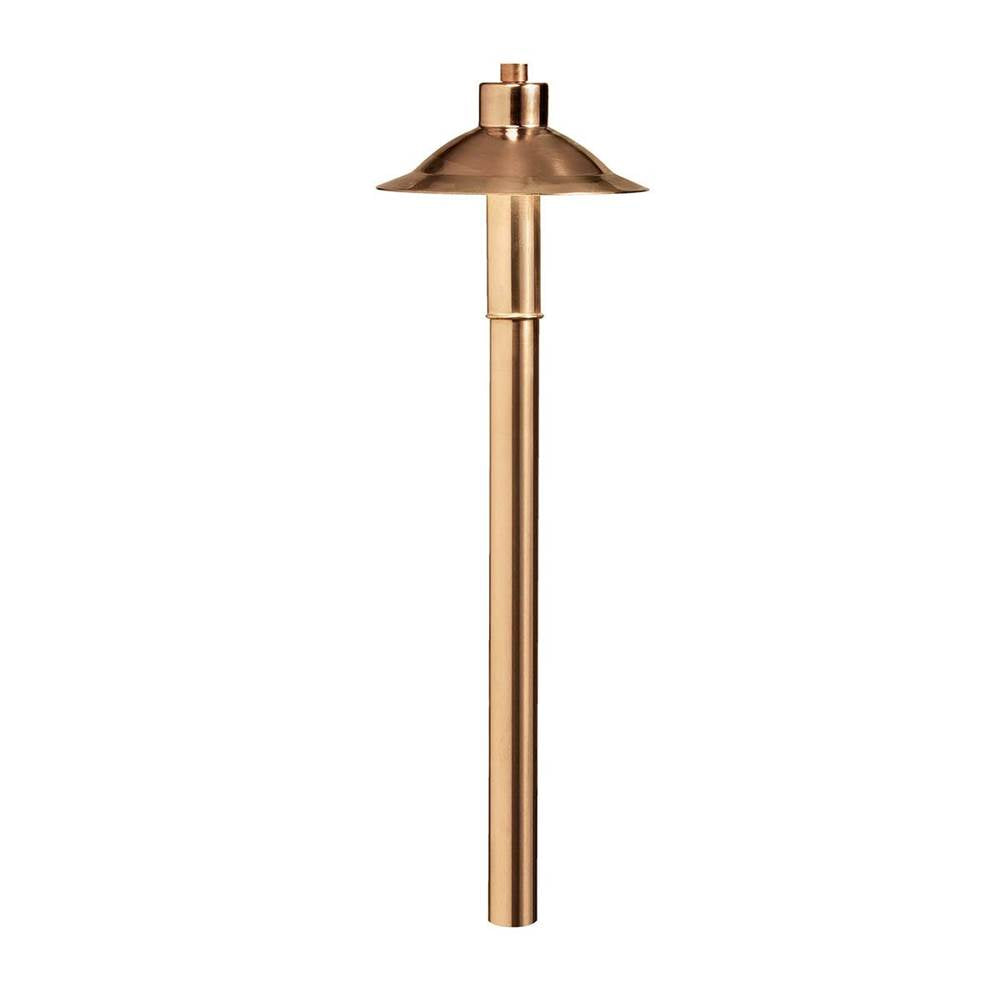 KICHLER 15850CO30R Copper Hat 3000K LED Path Light Copper
