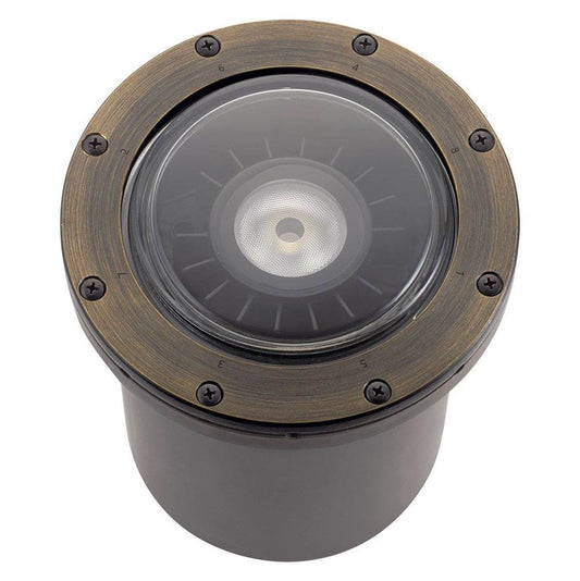 KICHLER 16024CBR27 VLO 2700K LED In-Ground 35 Degree Beam Angle Accent Light Centennial Brass