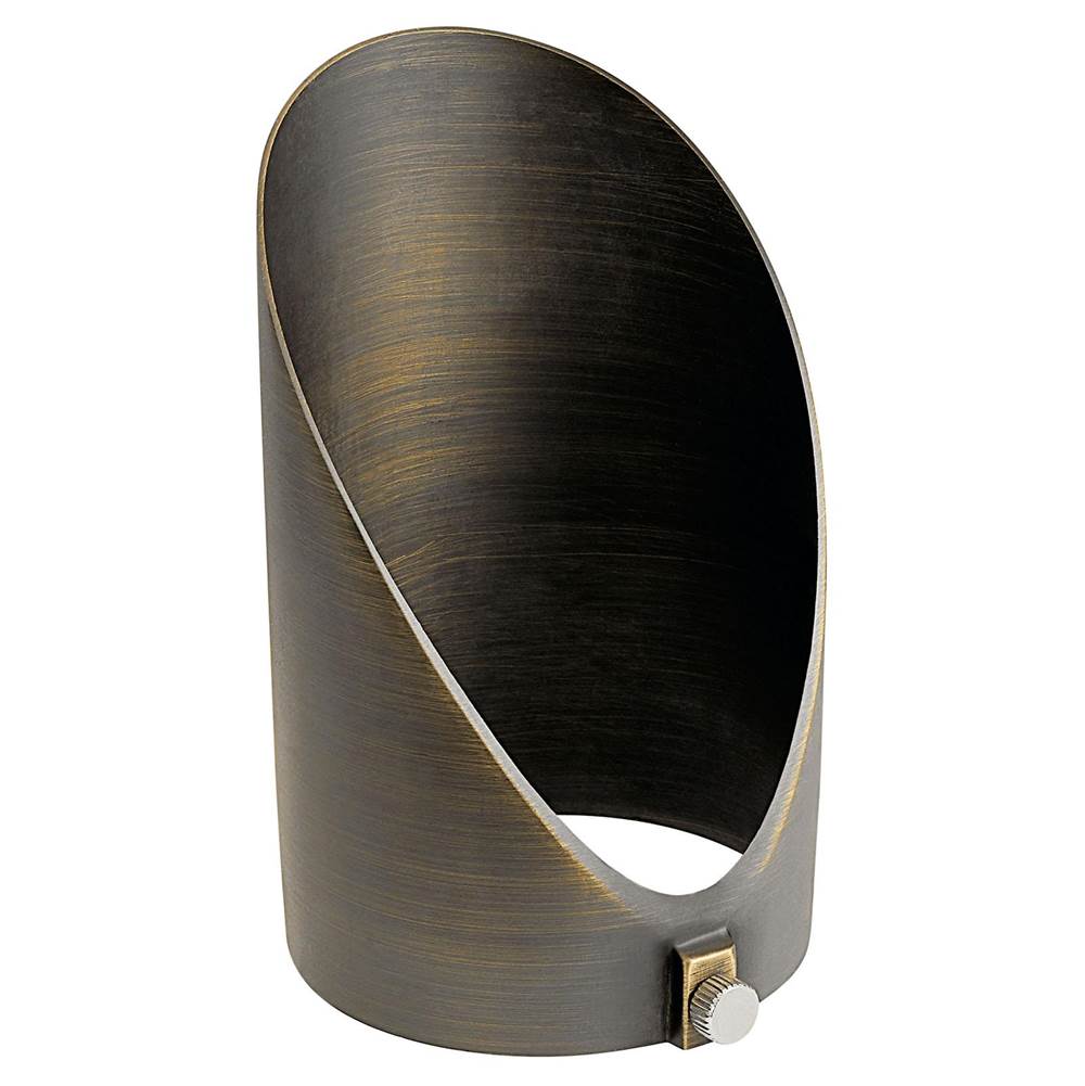 KICHLER 16076CBR LED Accent 12V 6" Long Cowl Centennial Brass