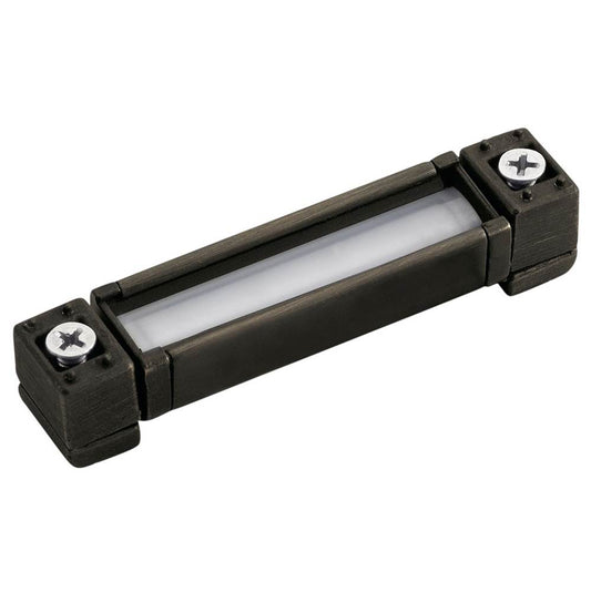 KICHLER 16100CBR30 12V 3000K LED 3" Hardscape Centennial Brass