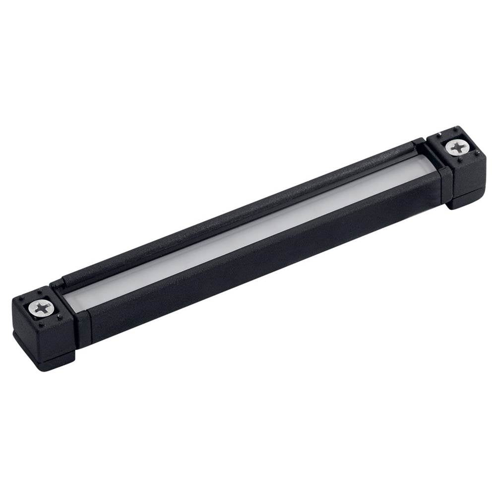 KICHLER 16101BKT30 12V 3000K LED 6" Hardscape Textured Black