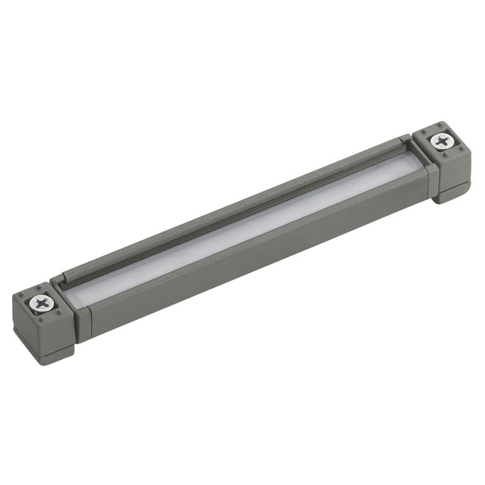 KICHLER 16101GRY27 12V 2700K LED 6" Hardscape Gray
