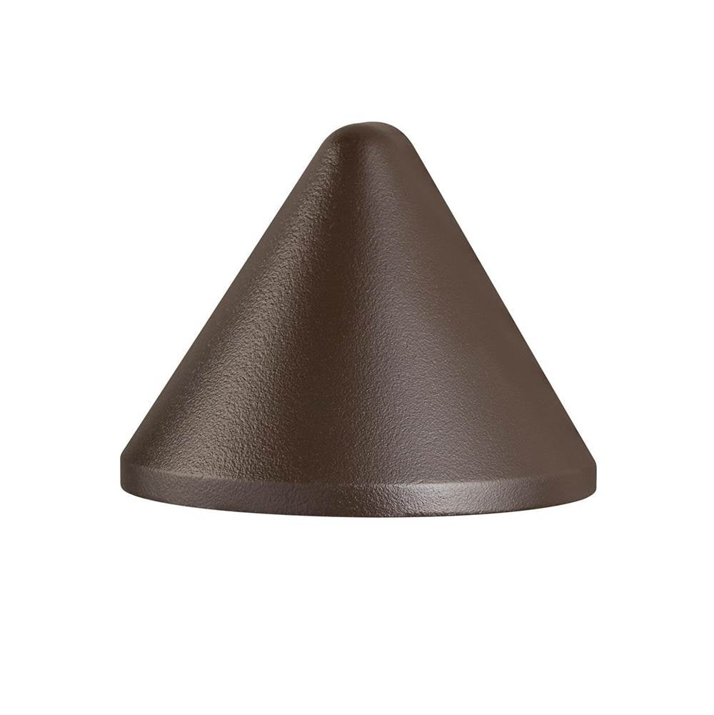 KICHLER 16110AZT30 Fundamentals 3000K LED Deck Light Textured Architectural Bronze