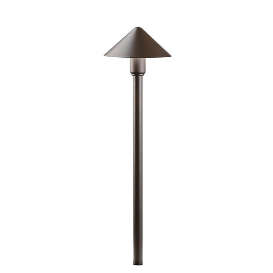 KICHLER 16120AZT30 Fundamentals 3000K LED Path Light Textured Architectural Bronze