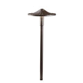 KICHLER 16125AZT27 Flare 2700K LED Path Light Textured Architectural Bronze