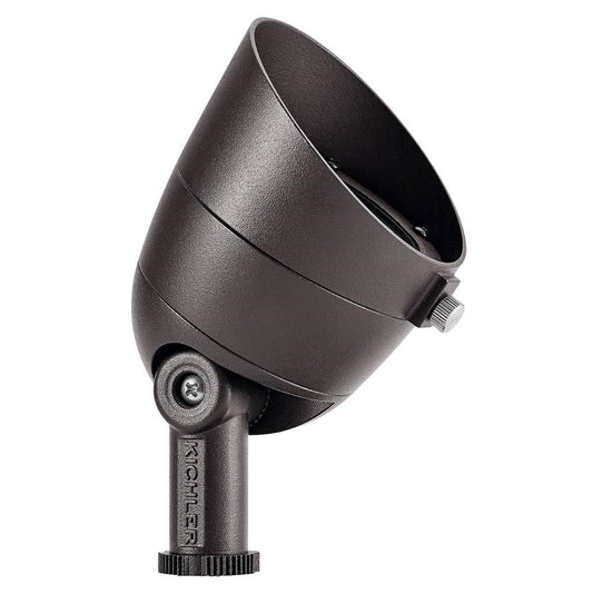 KICHLER 16150AZT27 2700K 200 Lumen 10 Degree Spot Textured Architectural Bronze