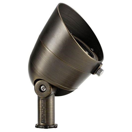 KICHLER 16153CBR30 3000K 300 Lumen 10 Degree Spot Centennial Brass