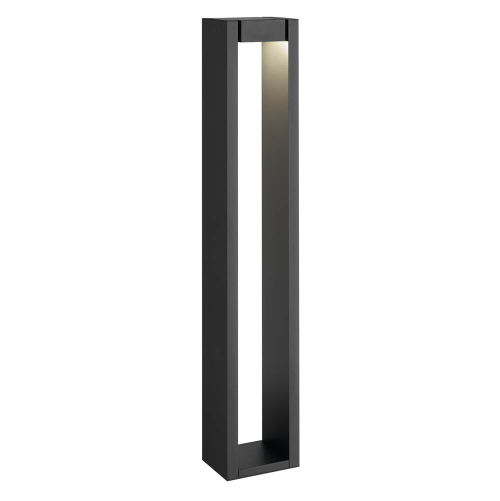 KICHLER 16263BKT30 12 Volt 3000K Led 25.4" Aimed Bollard In Textured Black