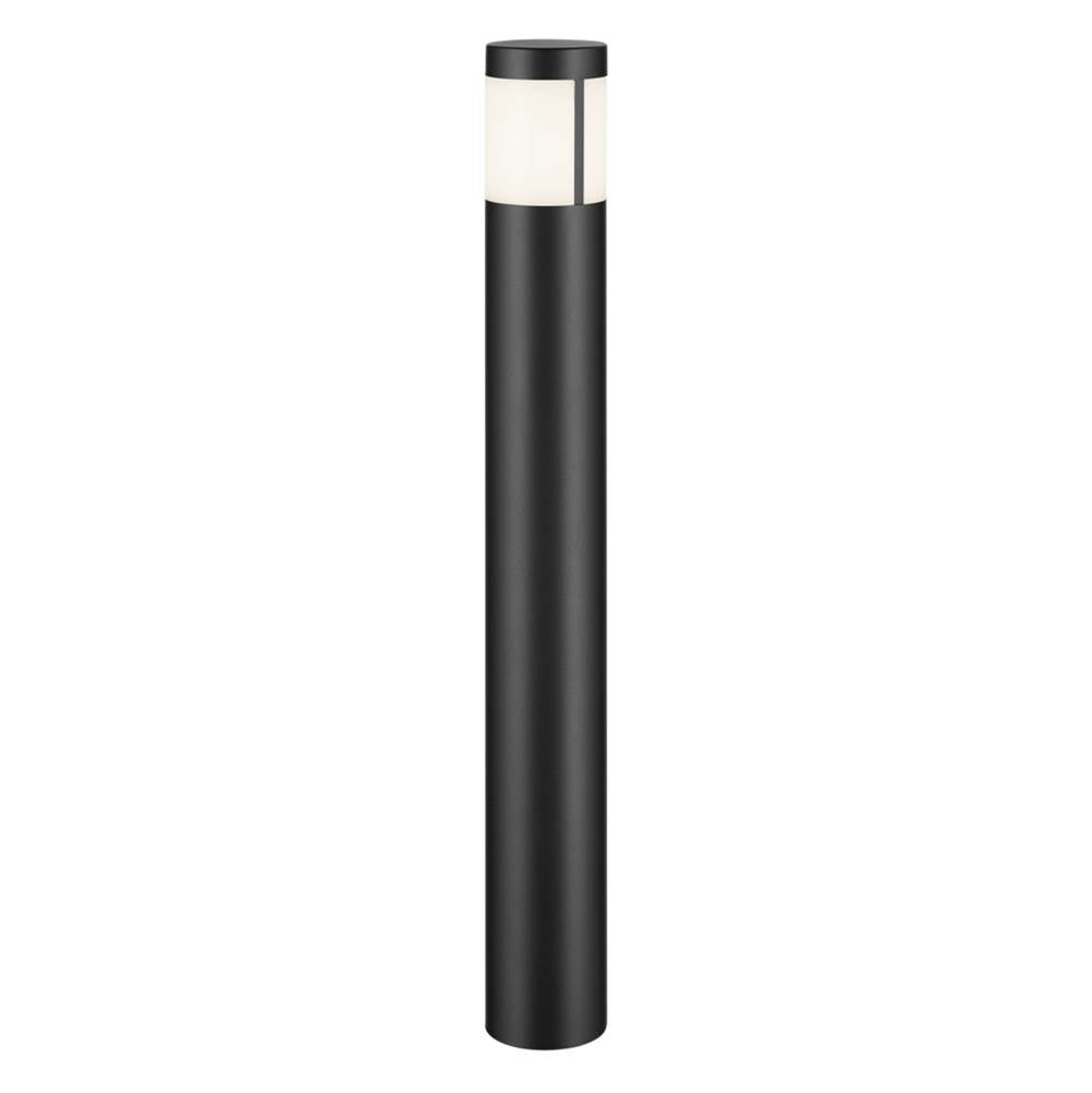 KICHLER 16265BKT30 12 Volt 3000K Led 24" Round Bollards In Textured Black