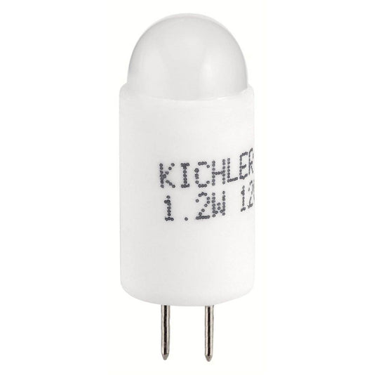 KICHLER 18201 3000K LED T3 and G4 Bi-Pin 1W 180 Degree