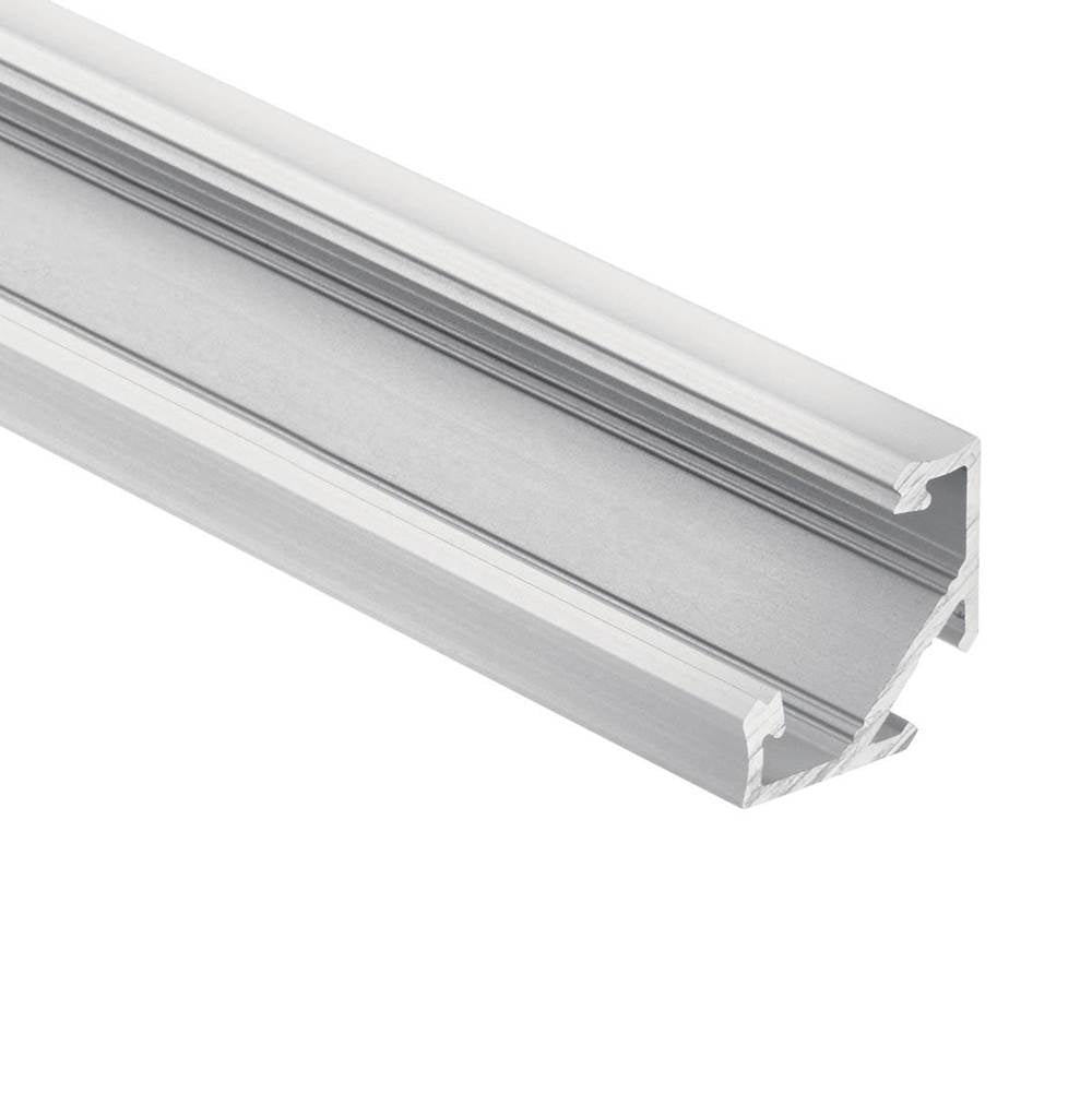 KICHLER 1TEC145SF8SIL TE Standard Series 45 Degree Surface Channel Silver