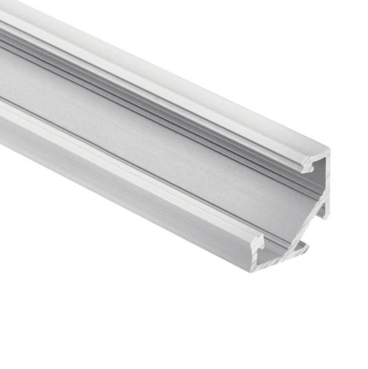 KICHLER 1TEC145SF8SIL TE Standard Series 45 Degree Surface Channel Silver