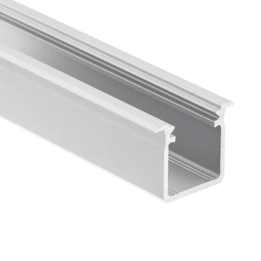 KICHLER 1TEC1DWRC8SIL TE Standard Series Deep Well Recessed Channel Silver