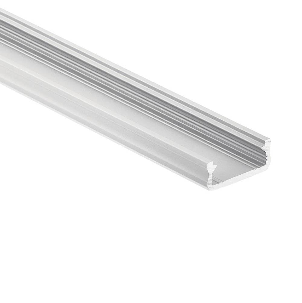KICHLER 1TEC1SWSF8SIL TE Standard Series Shallow Well Surface Channel Silver