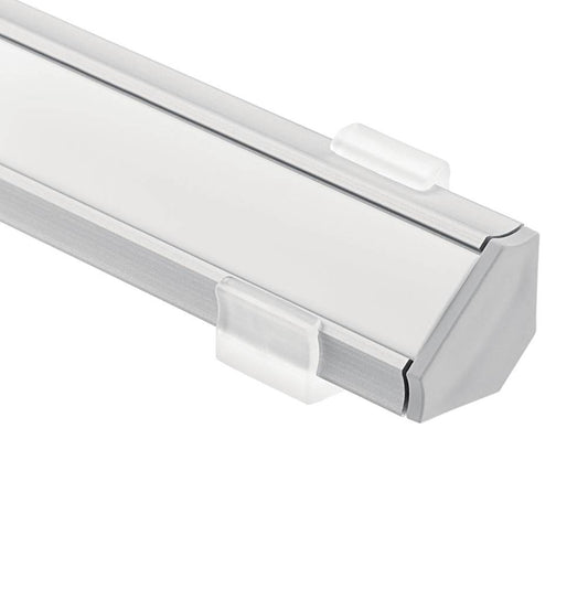 KICHLER 1TEK145SF2SIL TE Standard Series 2' Kit 45 Degree Surface Channel Silver