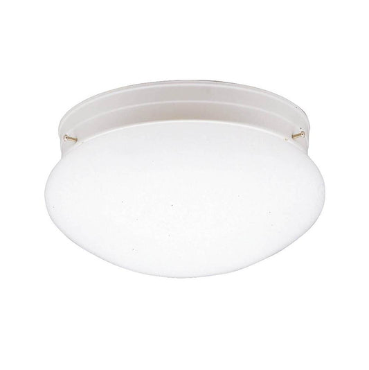 KICHLER 208WH Ceiling Space 9.25" 1 Light Flush Mount White