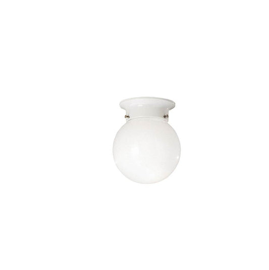 KICHLER 216WH Ceiling Space 5.75" 1 Light Flush Mount White