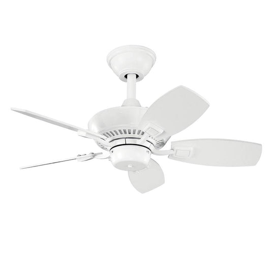 KICHLER 300103WH Canfield 30" Fan White