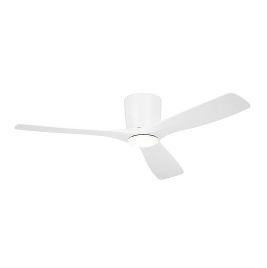KICHLER 300154MWH Kichler 54 Inch Volos 3 Blade Indoor Ceiling Fan in Matte White with Matte White Blades