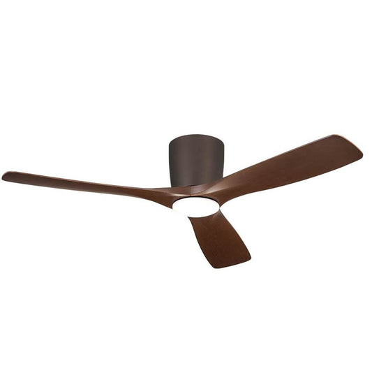 KICHLER 300154SNB Kichler 54 Inch Volos 3 Blade Indoor Ceiling Fan in Satin Natural Bronze with Walnut Blades