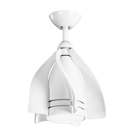 KICHLER 300230WH Terna LED 15" Fan White