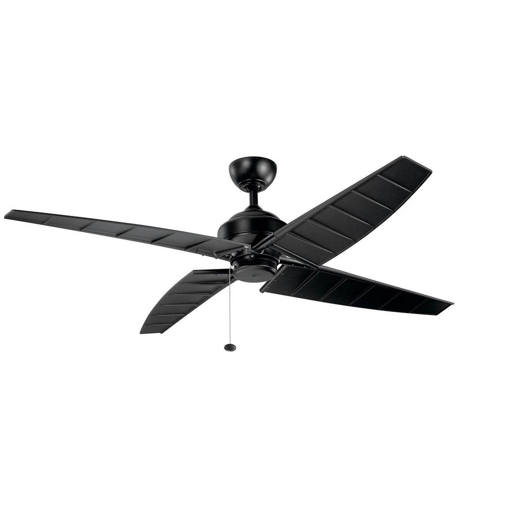KICHLER 300250SBK Surrey 60" Fan Satin Black