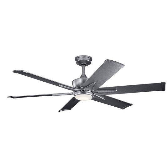 KICHLER 300300WSP Szeplo II LED 60" Fan Weathered Steel