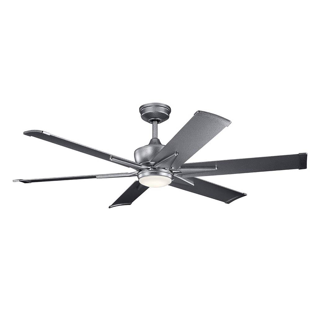 KICHLER 300300WSP Szeplo II LED 60" Fan Weathered Steel