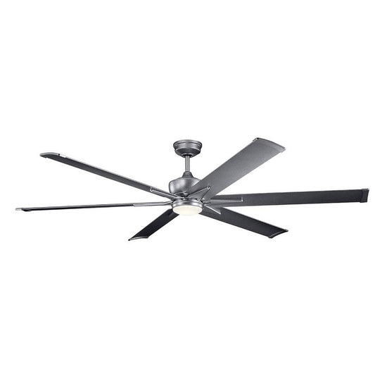 KICHLER 300301WSP Szeplo II LED 80" Fan Weathered Steel