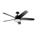 KICHLER 310072SBK Daya LED 54" Ceiling Fan Satin Black