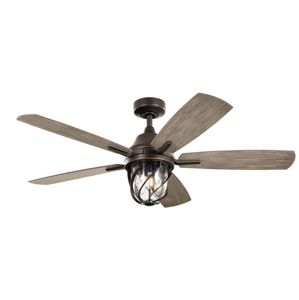 KICHLER 310073OZ Lydra LED 52" Ceiling Fan Olde Bronze