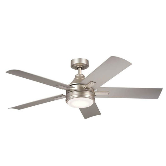 KICHLER 310075NI Tide 52 Inch Tide Fan - Brushed Nickel