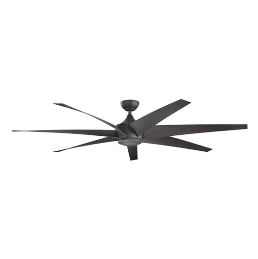 KICHLER 310115DBK Lehr 80" Fan Distressed Black