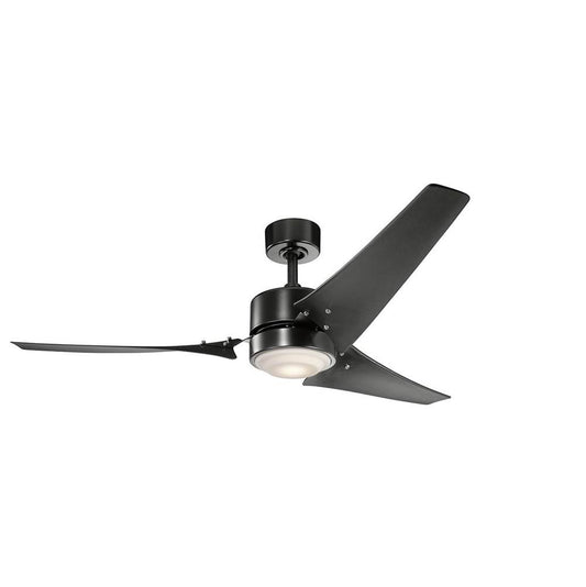 KICHLER 310155SBK Rana LED 60" Fan Satin Black