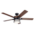 KICHLER 310170AUB Ahrendale LED 60" Fan Auburn
