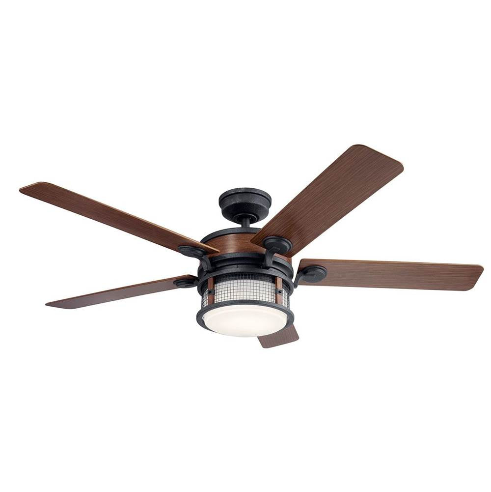 KICHLER 310170AUB Ahrendale LED 60" Fan Auburn