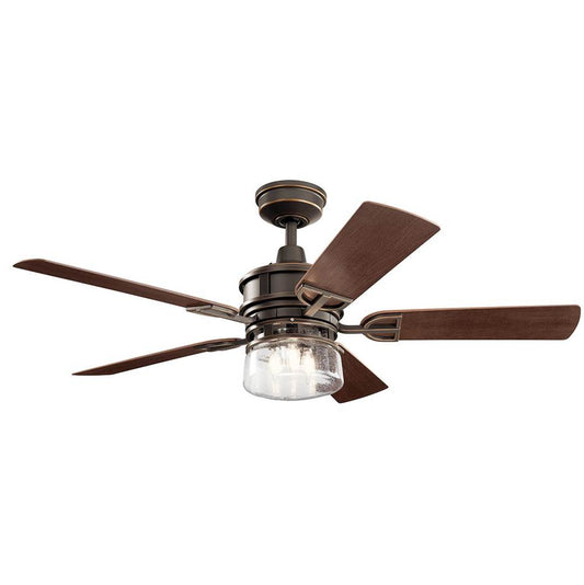 KICHLER 310239OZ Lyndon Patio LED 3000K 52" Fan Olde Bronze