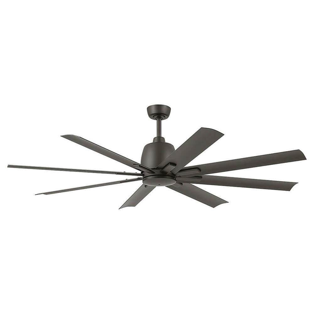 KICHLER 310265SNB 65 Inch Breda 8 Blade Ceiling Fan in Satin Natural Bronze with Satin Natural Bronze Blades