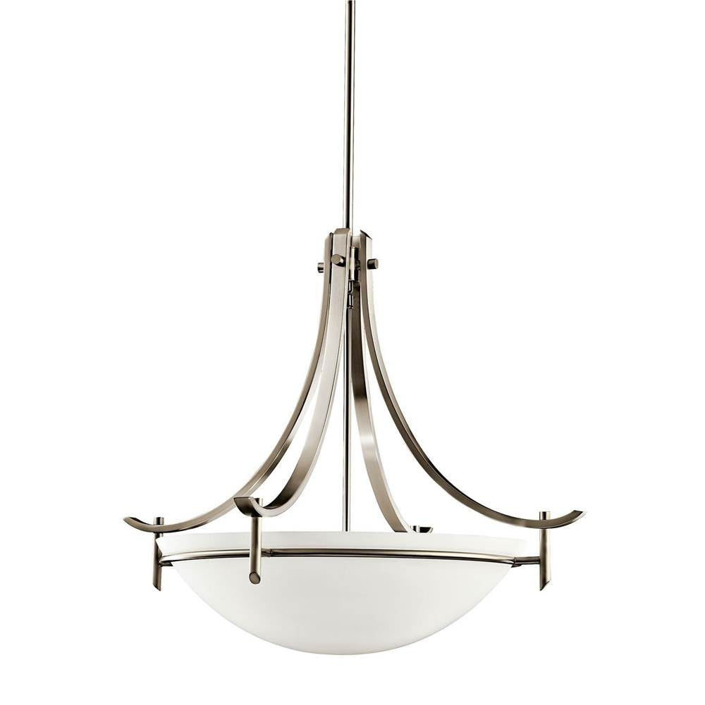 KICHLER 3278AP Olympia 3 Light Inverted Pendant Antique Pewter
