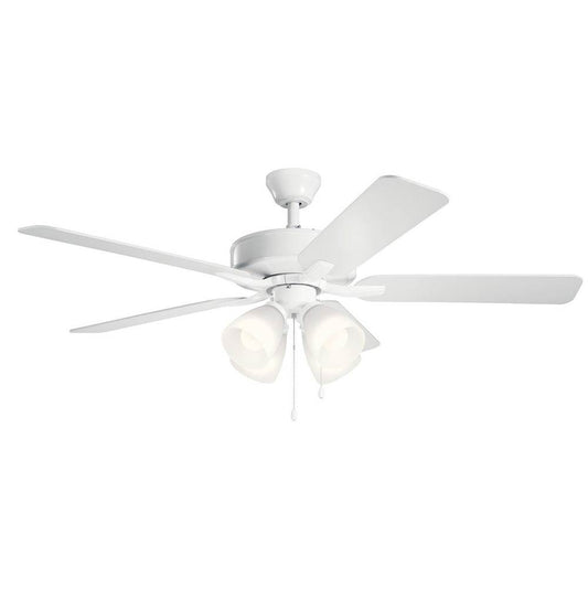 KICHLER 330016WH 52" Basics Pro Premier Fan White