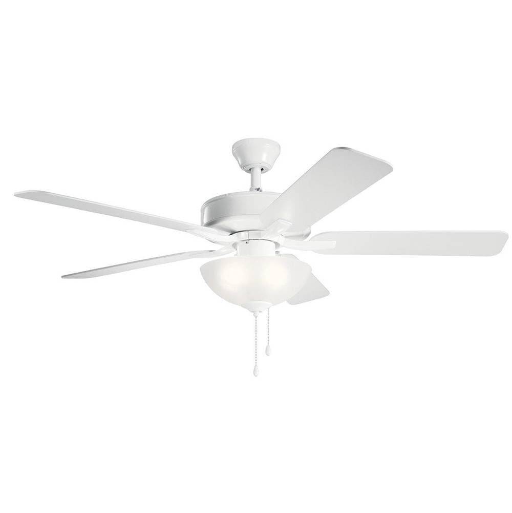 KICHLER 330017WH 52" Basics Pro Select Fan White
