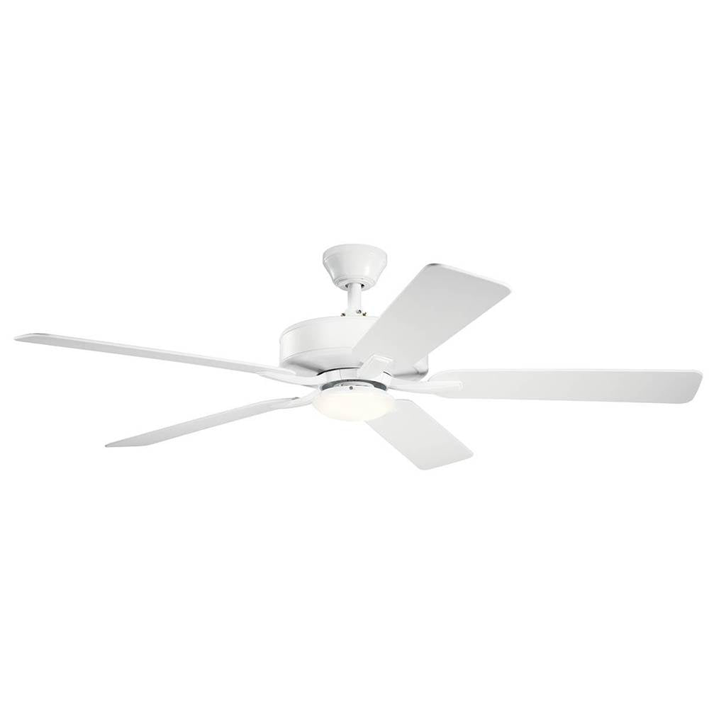 KICHLER 330019WH 52" Basics Pro Designer LED Fan White