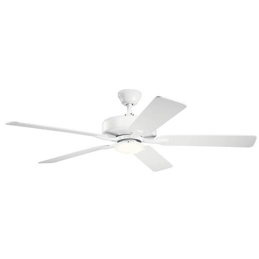 KICHLER 330019WH 52" Basics Pro Designer LED Fan White