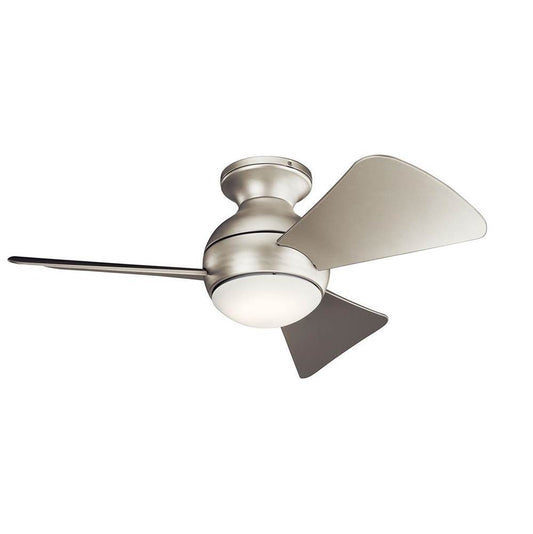 KICHLER 330150NI Sola LED 34" Fan Brushed Nickel