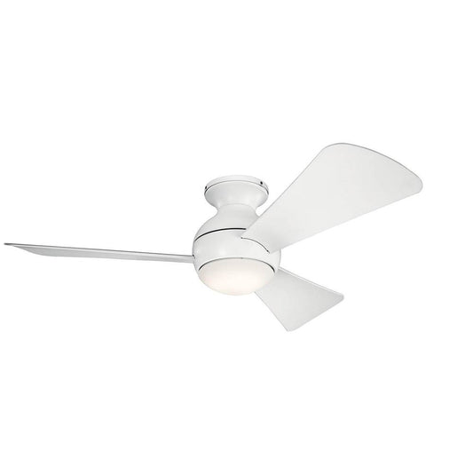 KICHLER 330151MWH Sola LED 44" Fan Matte White