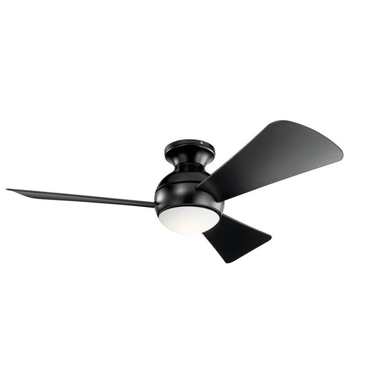 KICHLER 330151SBK Sola LED 3000K 44" Fan Satin Black