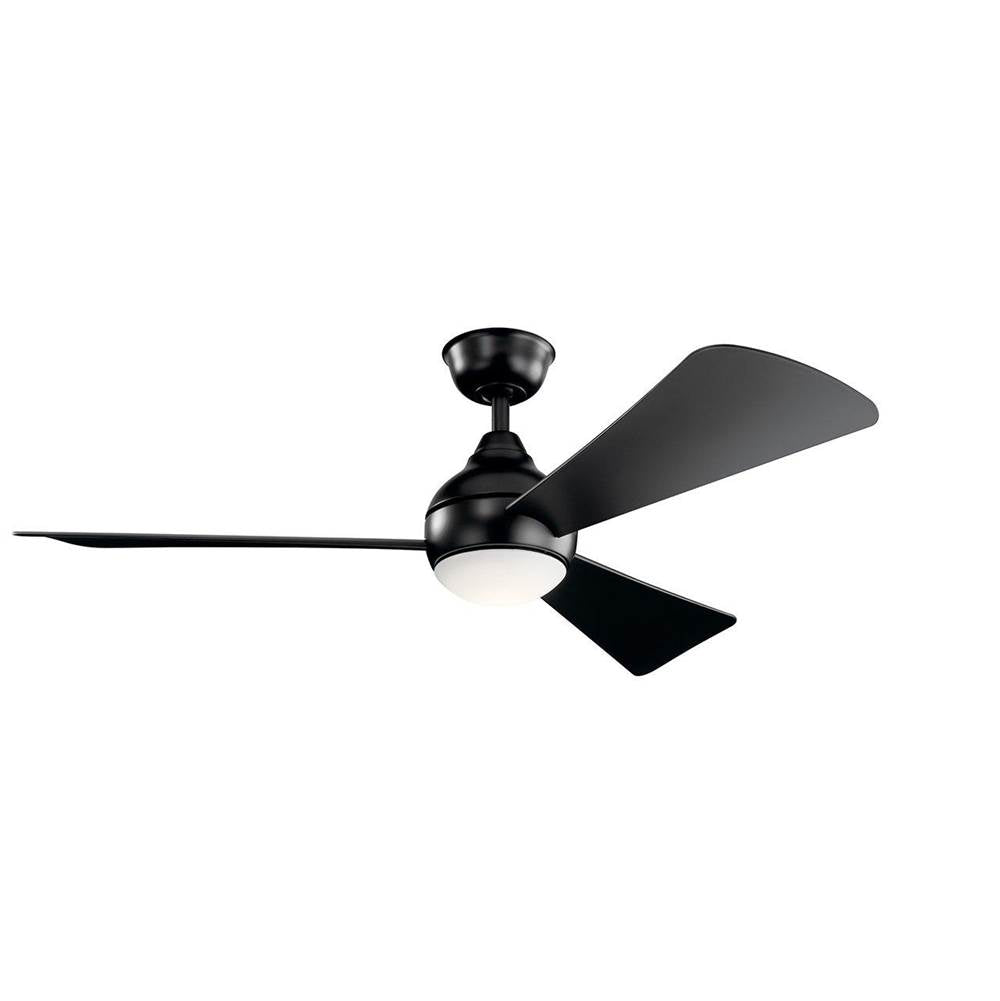 KICHLER 330152SBK Sola LED 3000K 54" Fan Satin Black