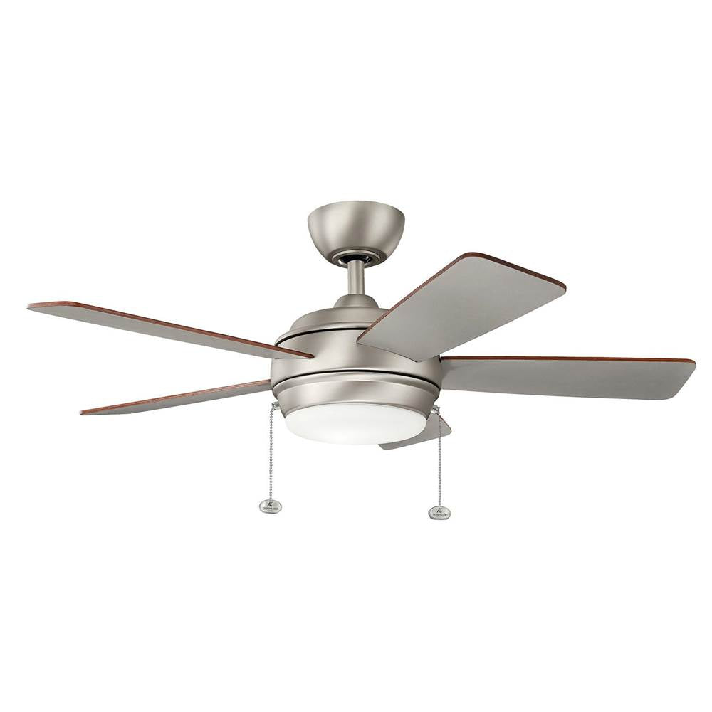 KICHLER 330171NI Starkk LED 42" Fan Brushed Nickel