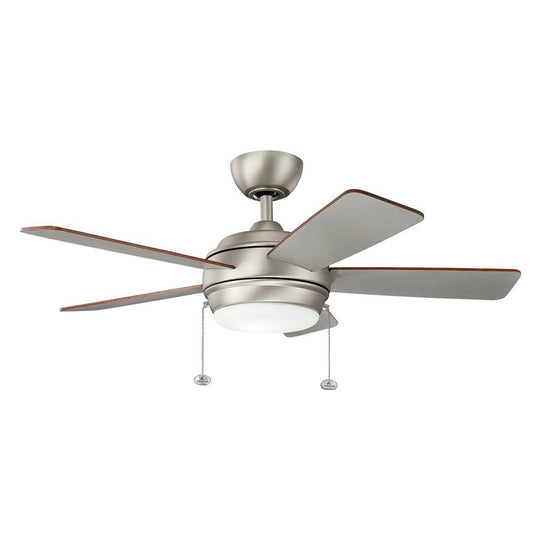 KICHLER 330171NI Starkk LED 42" Fan Brushed Nickel